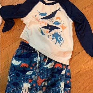 Baby Gap ocean animals swimming set